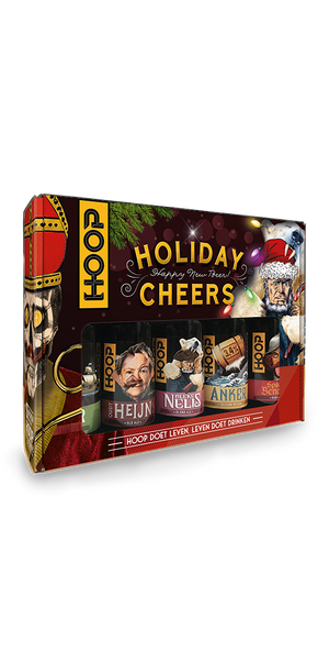 Geschenkdoos 5 flessen Holiday Cheers