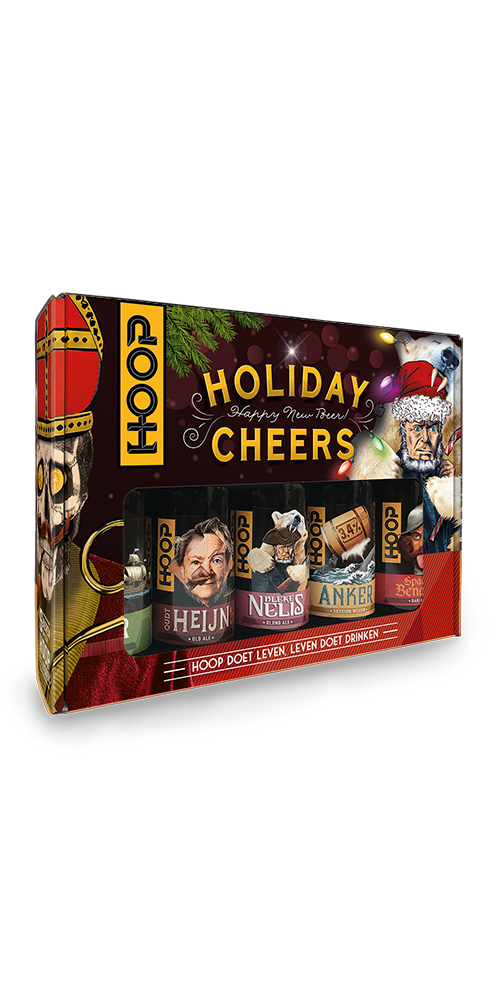 Geschenkdoos 5 flessen Holiday Cheers